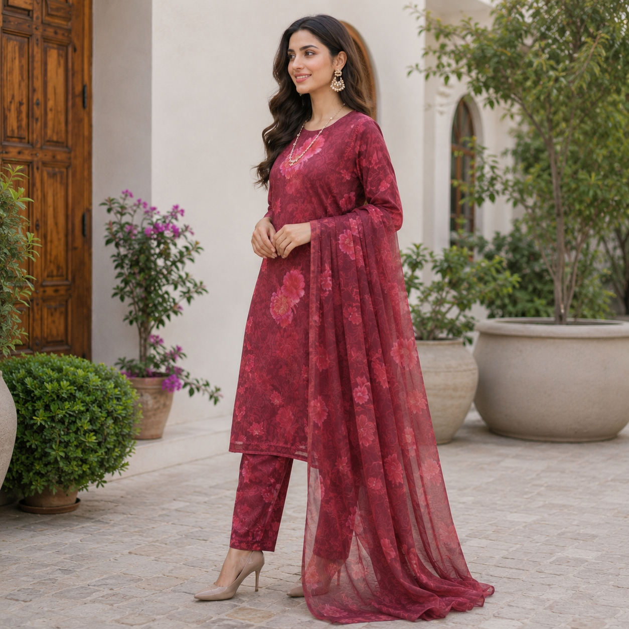 RUBY 3 Piece Premium Lawn (Unstitched)