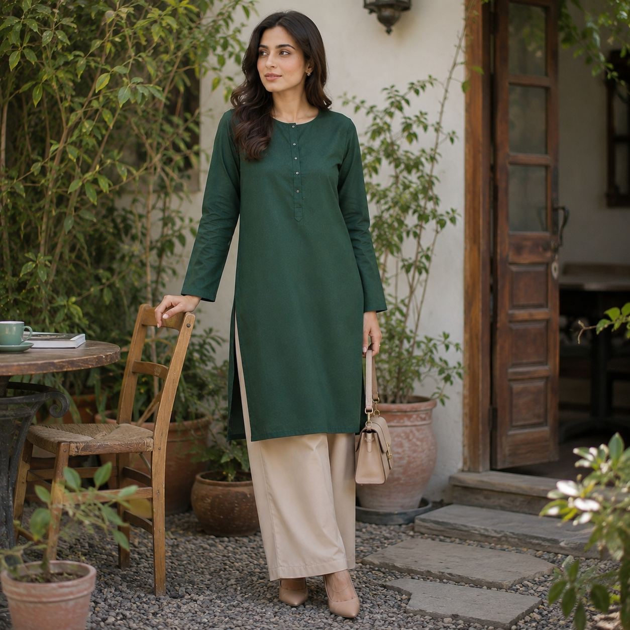 Moss Premium 2-piece Lawn Suit